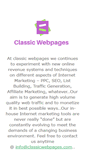 Mobile Screenshot of classicwebpages.com